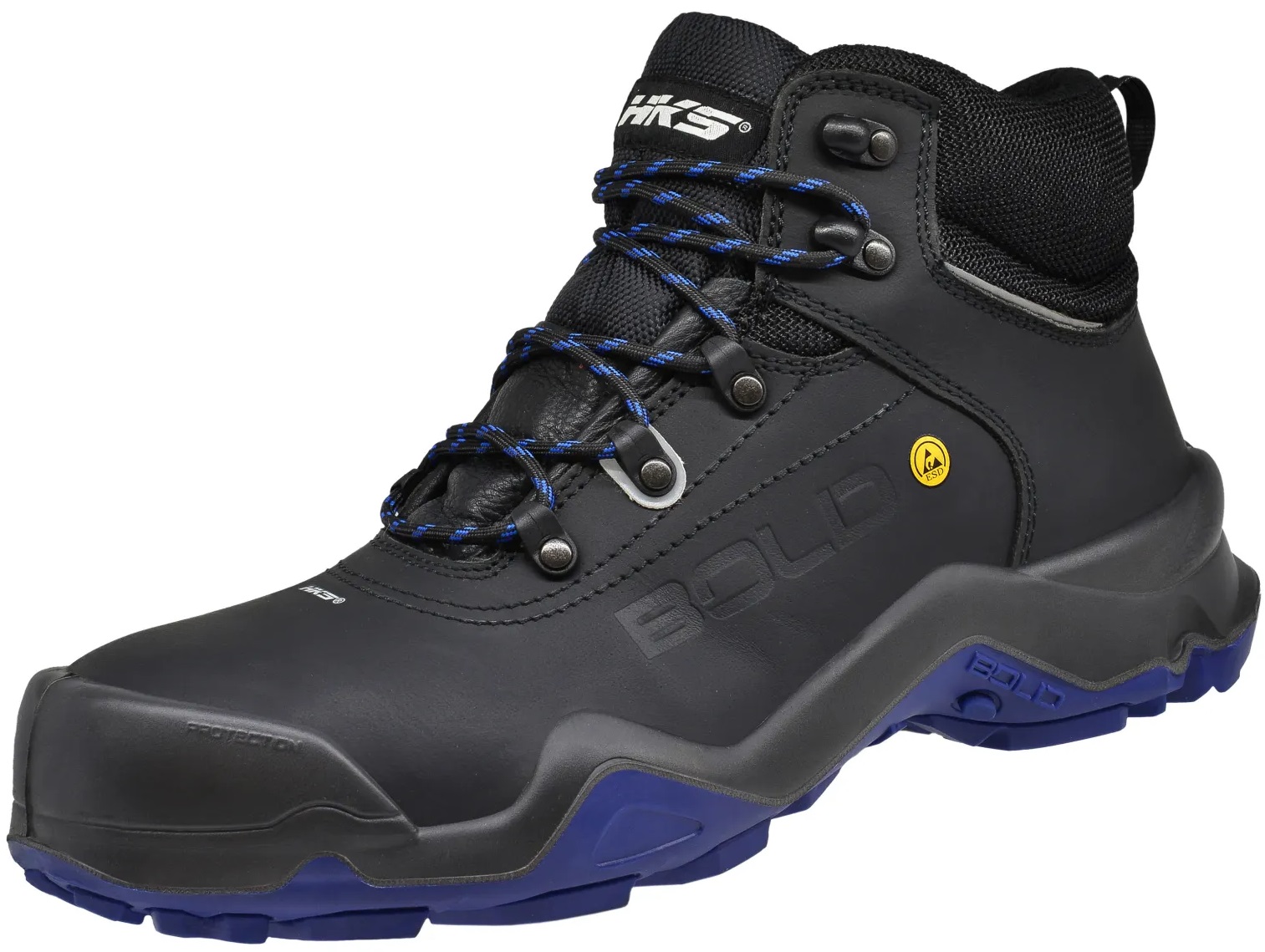 HKS® BLUE DELTA 1 TP (S/N/W) Sicherheitshalbstiefel S3 SRC mit FAGUS® Mehrweiten-Leisten 805138