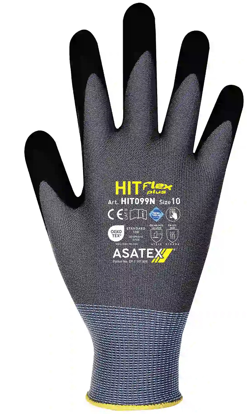 HITFlex Feinstrickhandschuh mit Noppen HIT099N 